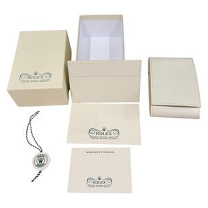 Rolex Certified Pre CPO Owned Watch Box Travel Storage Pouch Card Holder Manuals